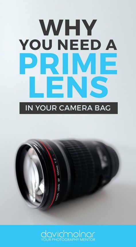 Every photographer remembers their first camera. If I had to guess, I’d say your first DSLR came with a kit lens, and you exhausted that thing until you were sure there was something better out there. As you’ve probably realized by now, there is. It’s called a prime lens, and if you want a well-rounded gear collection, here’s why you should add one to your camera bag today. #photography #photographytipsforbeginners #photographer Digital Photography Lessons, Sharp Photo, Photography Cheat Sheets, Photography Resources, Light Meter, Travel Photography Tips, Photo Equipment, Prime Lens, Photography Basics