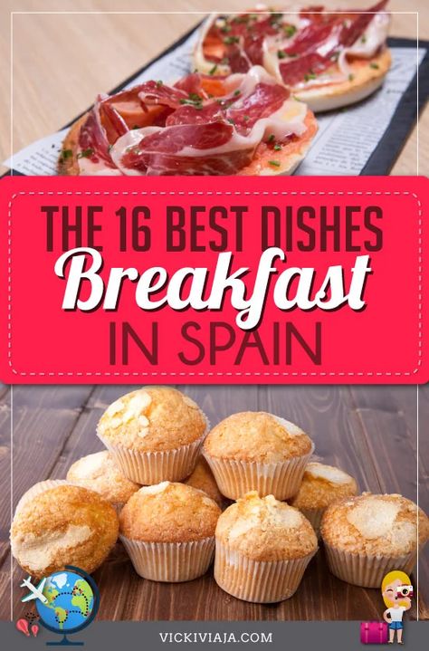 Spain Breakfast Traditional, Traditional Spanish Breakfast, Spanish Brunch Ideas, Spanish Breakfast Ideas, Breakfast In Spain, European Breakfast Aesthetic, International Breakfast Ideas, European Breakfast Ideas, Spanish Brunch