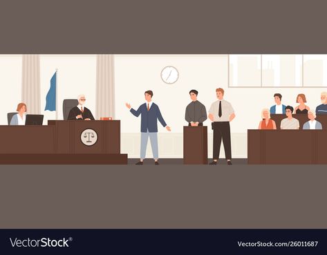 Giving Speech, Geometric Shapes Drawing, Jury Trial, English Language Learners, English Language, Geometric Shapes, Vector Free, Vector Images, Vector Illustration