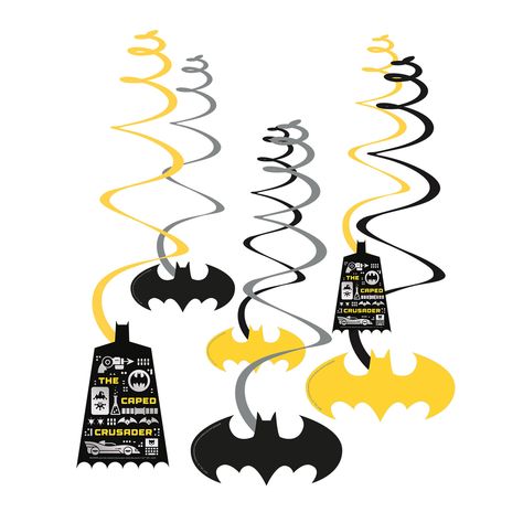 Batman Party Decorations Hanging Swirls Birthday Party Gotham City Super Hero x6 Super Hero Party Supplies Batman Party Decorations Hanging Swirls Pack of 6 official licensed product FAST POSTAGE, usually same or next day  If your order is urgent, please let me know Powered by Batman Party Decorations, City Super, Batman Party, Superhero Party, Wedding Ceremony Decorations, Gotham City, Ceremony Decorations, 5th Birthday, Gotham