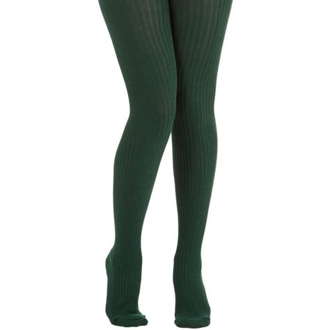 ModCloth Cover Your Basics Tights (33 BRL) ❤ liked on Polyvore featuring intimates, hosiery, tights, socks, accessories, slytherin, green, bottoms, full-length tight and foundation Vintage Tights, Heather Duke, Green Stockings, Green Tights, Cute Tights, Winter Tights, Wool Tights, Yellow Jeans, Knit Tights