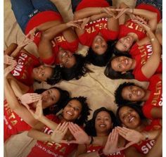 Sisterhood What Is A Delta, Delta Sigma Theta Apparel, Theta Xi, Delta Sigma Theta Gifts, Love Peace Happiness, Group Shoot, Hoco Pics, Sorority Girls, Celebrating 100 Years