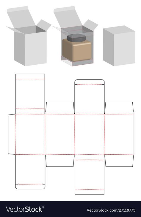 Diy Box Template Free Printable, Printable Packaging Template, Blind Box Template Printable, Blind Box Packaging Design, Blindbox Template, Box Layout Templates, Blind Box Ideas, Blind Box Packaging, Blind Box Template