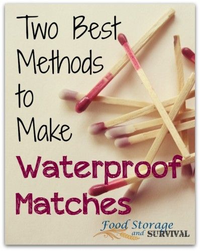 Diy Matches Sticks, Match Storage, Melted Candle, Polish Painting, Waterproof Matches, Emergency Preparedness Kit, Emergency Preparation, Survival Techniques, Prepper Survival