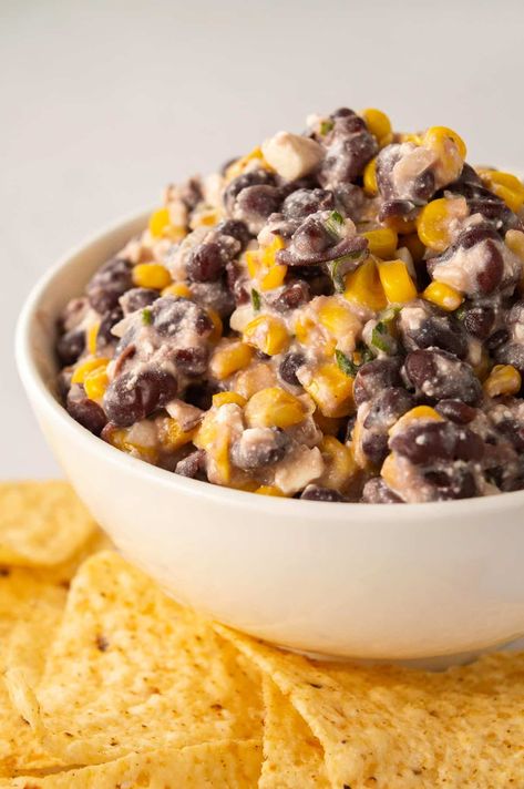 Corn And Black Bean Dip, Corn Feta Dip, Black Bean And Corn Dip, Easy Quesadillas, Gluten Free Apps, Dip Sauces, Vegetarian Quesadillas, Easy Quesadilla, Black Bean And Corn