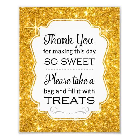 Faux Gold Candy Buffet Bridal Shower Sign Print  Zazzle Bridal Shower Candy Table, Silver Candy Buffet, Winter Bridal Shower Decorations, Gold Candy Buffet, Candy Table Signs, Candy Buffet Party, Candy Buffet Signs, Buffet Signs, Candy Bar Sign