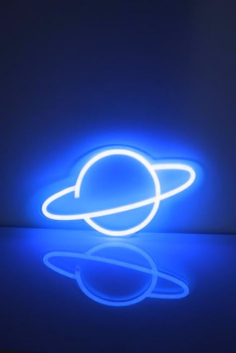 Neon Blue Asthetics, Blue Neon Lights Aesthetic, Led Sign Ideas, Blue Neon Aesthetic, Neon Blue Aesthetic, Lid Lights, Blue Neon Sign, Blue Neon Lights, Neon Signs Quotes