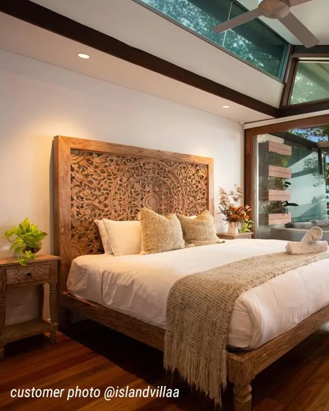 Bali Bedroom Interior, Bedroom Bali Style, Bali Cabin, Bali Bedroom Inspiration, Bali Style Bedroom, Balinese Bedroom, Bali Inspired Home, Balinese Furniture, Bali Bedroom