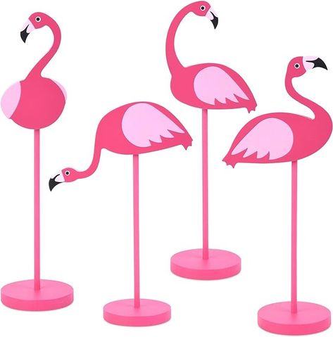 Amazon.com: 4Pcs Flamingo Wood Tall Standing Block Set Christmas Pink Flamingo Table Sign Tropical Bird Table Centerpieces Toppers for Home Office Desk Tier Tray Decor Party Supplies : Toys & Games Flamingo Table, Flamingo Party Supplies, Flamingo Party Decor, Tropical Theme Party, Flamingo Craft, Flamingo Ornament, Bird Table, Flamingo Birthday Party, Tier Tray Decor