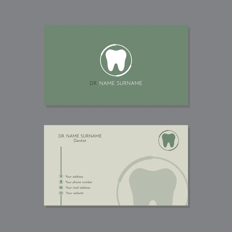 Green Dentistry, Dental Wallpaper, Logo Dental, Dental Business Cards, Dental Clinic Logo, Dentist Office Design, Dental Images, Dental Business, Dentist Logo