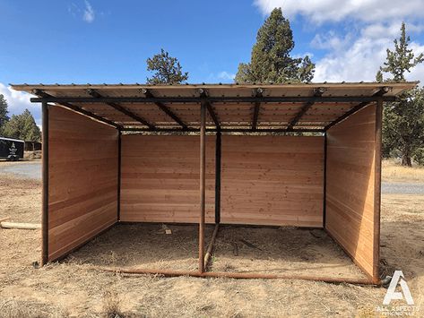 Cow Lean To Shelters, Horse Run In Shelter Plans, Field Shelter Horses, Diy Horse Shelter Run In Shed, 3 Sided Horse Shelter, Livestock Shelter, Loafing Shed, Horse Shelter, Horse Fencing