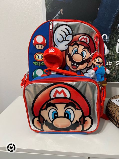 Mario bros backpack 🎒🍄 ¡Sigue mi tienda @@kimysales_ en la aplicación @shop.LTK para comprar esta publicación y disfrutar mi contenido exclusivo de la aplicación! #liketkit #LTKitbag #LTKkids #LTKSeasonal @shop.ltk https://liketk.it/4ii0S Lunch Kit, Gadget Case, Lunch Box Set, Backpack Set, Mario Bros., Boys Backpacks, Large Backpack, Book Bag, Super Mario Bros