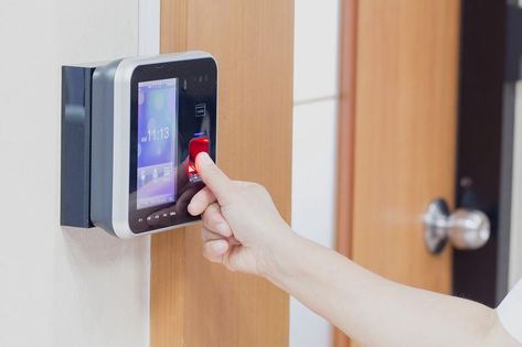 Biometric access control pairs security and convenience in a way that isn't comparable to any other access control system. Employee Safety, Business Place, Cctv Security Cameras, Access Control System, Cool Iphone Cases, Security Camera System, Security Solutions, Alarm System, Access Control