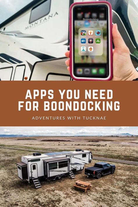 Apps You Need For Boondocking Ideas For Rv Living, Boondocking Tips, Boondocking Rv, Boondocking Camping, Rv Boondocking, Rv Life Hacks, Helpful Apps, State Park Camping, Rv Camping Tips