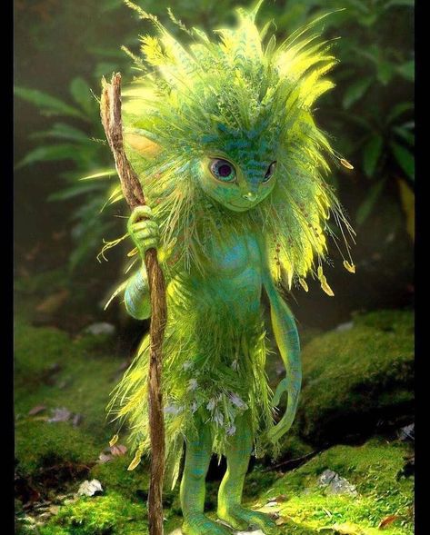 Digital Landscapes on Instagram: “Beautiful little woodland creature. What do you think she does? - - Follow @digiartique ❤️ - - Credit to @andyharknessart - - - - -…” Art College, Creatures Art, Mystical Forest, Cute Fantasy Creatures, Fantasy Forest, Forest Creatures, Fantasy Images, Art Fantasy, Fantasy Creatures Art