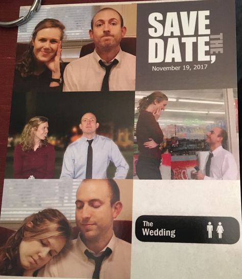 The Office themed Save the Date The Office Wedding Ideas, The Office Themed Wedding, Office Themed Wedding, The Office Wedding, Wedding Idea, Themed Wedding, Save The Date Cards, Event Planner, Future Wedding