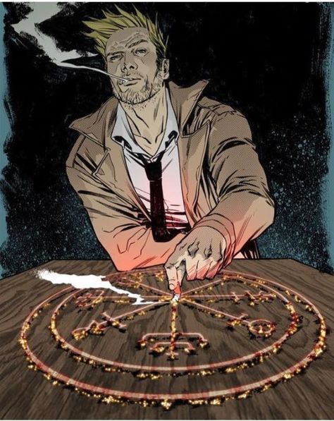 John Constantine Constantine Comic, Art Dc Comics, Constantine Hellblazer, Vertigo Comics, John Constantine, Univers Dc, Arte Dc Comics, Comic Manga, Bd Comics