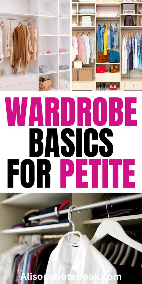 Discover the essential wardrobe basics for petite women! This guide highlights key pieces that flatter your frame and create a versatile wardrobe. From tailored blazers to the perfect pair of jeans, learn how to build a stylish and functional collection that enhances your petite silhouette. Best Shirts For Petite Women, Petite Casual Outfits, Street Style Petite, Minimalist Office Outfit, Petite Capsule Wardrobe, Clothes For Petite Women, Petite Silhouette, Petite Dressing, Outfit For Petite Women