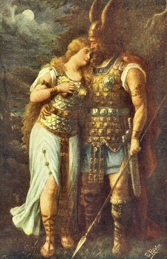 Viking Couple Art, Vikings Painting, Viking Painting, Viking Couple, Vikings Art, Arte Viking, Art Viking, Twin Flame Art, Germanic Tribes