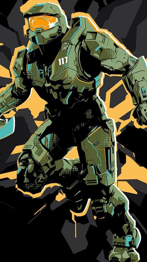 Halo Poster, Cortana Halo, Halo Backgrounds, Matt Taylor, John 117, Halo Video Game, Posting On Instagram, Halo Spartan, Halo Series