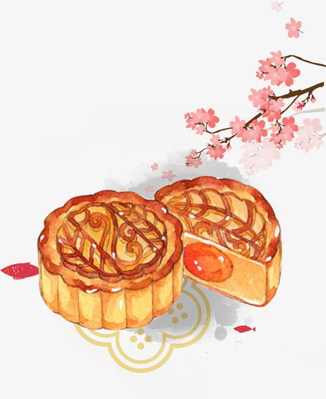 mid-autumn festival,moon cake,flower,yolk mooncake,mid-autumn,festival,moon,cake,hand,painted,drawn,plum,blossom,yolk,mooncake Moon Cake Drawing, Mooncake Design, Mooncake Drawing, Moon Cakes, Autumn Festival, Festival Food, Mooncake Illustration, Moon Cake Festival, Mooncake Illustration Design