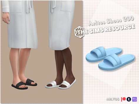 The Sims Resource - Soft slippers Male Male Slippers, Cc Shopping, Soft Slippers, Sims 4 Cc, House Shoes, The Sims Resource, Sims Resource, The Sims 4, Sims Cc