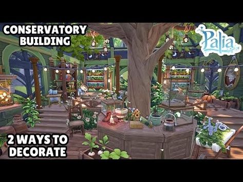 ~PALIA~2 EASY GREENHOUSE (CONSERVATORY BUILDING) DESIGNS//BUILDING BLOCKS//COTTAGECORE & WITCHY - YouTube Palia Outside Ideas, Palia Cottagecore, Palia Conservatory, Palia Build Ideas, Palia Kitchen Ideas, Palia Design Ideas, Palia House Ideas, Palia Decor Ideas, Easy Greenhouse