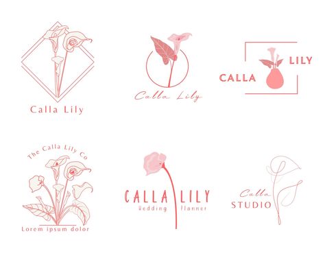 Lotus Flower Logo Design, Florist Business Card, Candle Logo Design, Lotus Flower Logo, Gilded Lily, Candle Logo, Jewelry Logo Design, Florist Logo, Boutique Logo Design