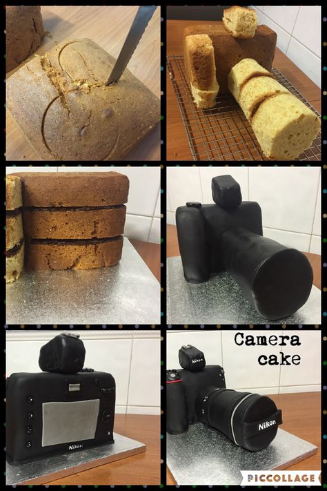 Fondant camera cake!! For a photoraphy lover Photography Cake Camera, Camera Cake, Camera Cakes, Electronics Organization, Apple Electronics, Cell Phones And Accessories, 3d Cakes, Gadgets Electronics, 3d Cake