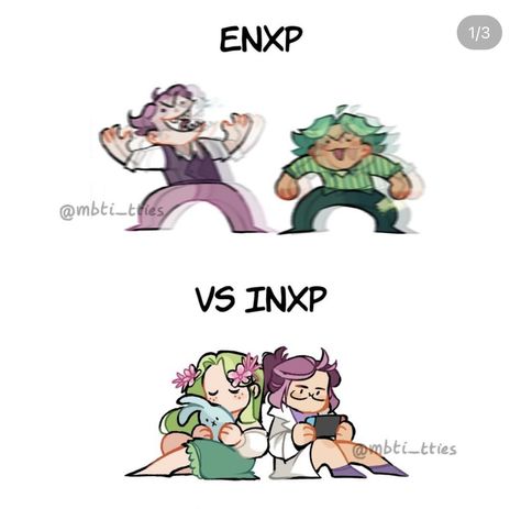 Mbti Funny Fanart, Mbti Types Fanart, Mbti Personality Fanart, Ship Dynamics Mbti, Infp X Estp X Entp, 16 Personalities Fanart, Infp X Enfj Relationship Fanart, Enfp X Intp Mbti, Intp Mbti Art