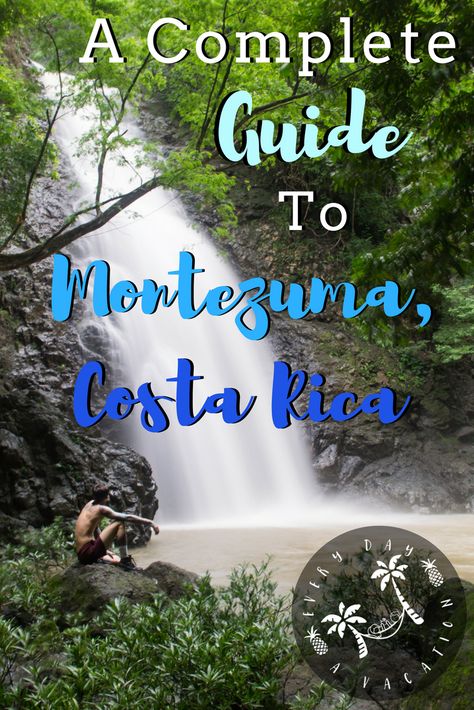 A Complete Guide To Montezuma, Costa Rica - Every Day A Vacation Montezuma Costa Rica, Costa Ric, Visit Costa Rica, Costa Rica Vacation, Central America Travel, Montezuma, Costa Rica Travel, Surf Lesson, The Number 1