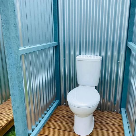 | HOME Diy Outdoor Bathroom Toilets, Glamping Toilet, Diy Outdoor Bathroom, Outdoor Toilet Ideas, Outdoor Bathroom Toilet, Rustic Shower Ideas, Outdoor Toilet And Shower, Outhouse Plans, Event Space Design