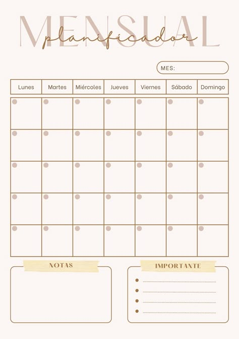 Agenda Digital, Quarterly Planner, Free Planner Templates, Diy Agenda, Beige Minimalist, Samsung Notes, Monthly Planner Template, Print Planner, Agenda Template