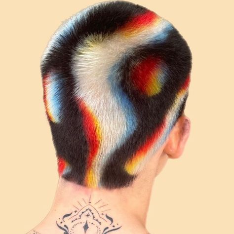 Hair is an art form - endlessly innovative and limitless in creation. 🎨🖌️👻 #Artists #HairArt #HairCreation #ArtWork #PaintingHair #CreativePeople #HairInspo Hair Graffiti, Hair Creations, Creative People, Grunge Hair, Hair Art, Art Forms, Hair Inspo, Graffiti, Makeup