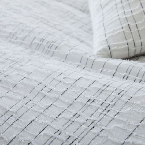 Space-Dyed Clipped Gauze Duvet Cover & Shams | West Elm Gauze Quilt, Duvet Covers Urban Outfitters, Scandi Design, Quilted Sham, Soft Bedding, Cotton Duvet Cover, Printed Quilt, King Duvet, Queen Duvet