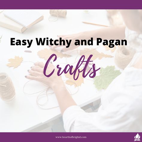 A board full of ideas for Pagan DIY - make your own witchy seasonal decorations, things for your altar, and items to brighten up your home and show off your magical style. Pagan Crafts Diy Projects, Diy Wiccan Crafts, Witchy Crafts Diy, Witchy Diy, Ritual Space, Witchy Clothing, Witch Crafts, Wiccan Crafts, Witch Rituals