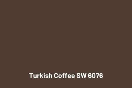 Turkish Coffee SW 6076 from Sherwin Williams | Mr. Happy House Sw Mulberry Silk, Sw Velvety Chestnut, Turkish Coffee Sherwin Williams, Sherwin Williams Turkish Coffee, Brown Paint Colors Sherwin Williams, Coffee House Color Palette, Sw Spiced Cider Paint, Energy Colors, Mr Happy