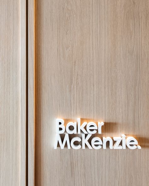 Brand and level identification signage for Baker McKenzie’s new Sydney office. Interior archtiecture by @hassell_studio - Projec Identification Signage, Career Vision Board, Office Branding, Law Office, Office Interior, Interior Styling, Sydney, Vision Board, Branding