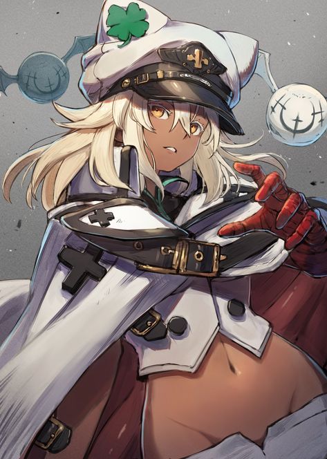 Ramlethal Valentine, Guilty Gear Xrd, Gear Art, Guilty Gear, Gamer Humor, Taurus And Gemini, Animation Series, Street Fighter, White Hair