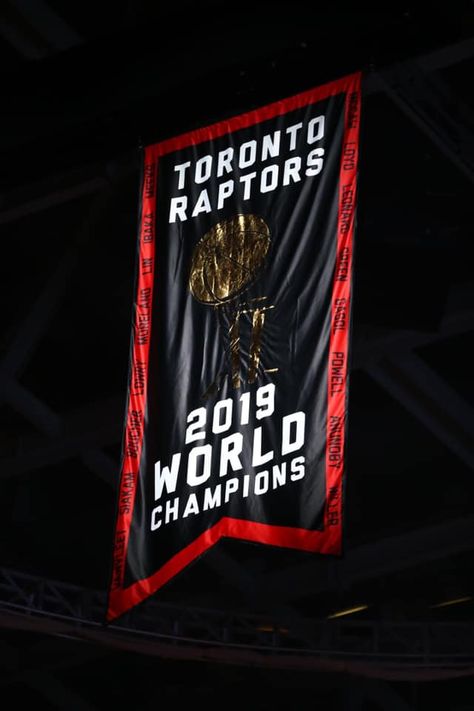 Championship Banner, Toronto Travel, Hoop Dreams, Canada Destinations, Nba Championships, Sports Wallpapers, Basketball Pictures, Nba Champions, Toronto Raptors