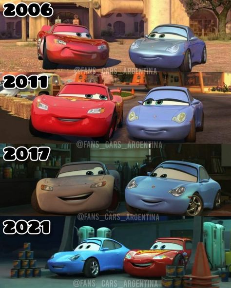 💓Películas×Cortos💓 Lighting Mcqueen And Sally, Mcqueen And Sally, برق بنزين, Sally Carrera, Cars 2 Movie, Jurassic Park Jeep, Disney Cars Wallpaper, Disney Cars Movie, Lighting Mcqueen