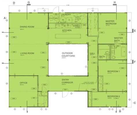 Sea Containers, House Planning, Storage Container Homes, Mexico House, Container Buildings, Building A Container Home, Houses Plans, Cargo Container, Container Architecture