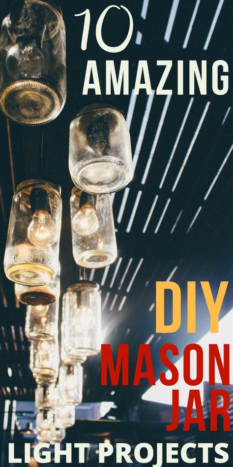 Mason Har, Mason Jar Decorating, Canning Jar Lights, Diy Mason Jar Lights, Mason Jar Lights, Mason Jar Light, Jars Diy, Farm Craft, Diy Mason Jar