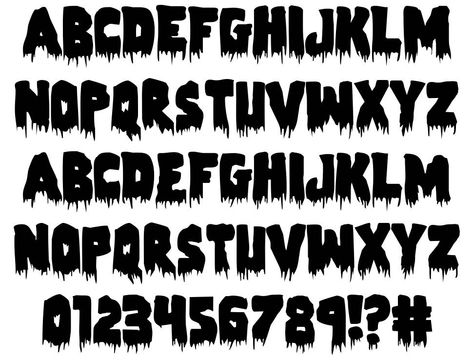 Zombie Control font by Iconian Fonts - FontRiver Zombie Font, Font Tattoo, Halloween Fonts, Character Map, Font Free, Typography Inspiration, Download Fonts, Tattoo Fonts, Lettering Fonts