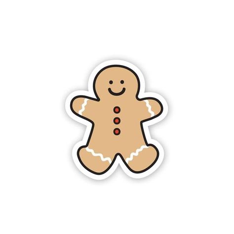 Gingerbread Man Stickers Christmas Sticker Ch Cute Images For Stickers, Diy Christmas Stickers, Christmas Digital Prints, Preppy Christmas Stickers, Crismas Stickers, Christmas Stickers Cute, Christmas Cute Stickers, Christmas Stiker, Aesthetic Christmas Stickers