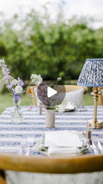 12K views · 1.2K likes | Morris&Co on Instagram: "Embrace the glorious summer by crafting your perfect outdoor tablescape.     Our new Indoor-Outdoor fabric collection returns William Morris’s designs to the place that inspired them – nature and the outdoors – and helps make your home summer ready." Summer Tablescapes Outdoor Dining, Tablescapes Outdoor, Summer Tablescapes, Summer Dining, Summer Ready, Outdoor Fabric, William Morris, Fabric Collection, The Outdoors