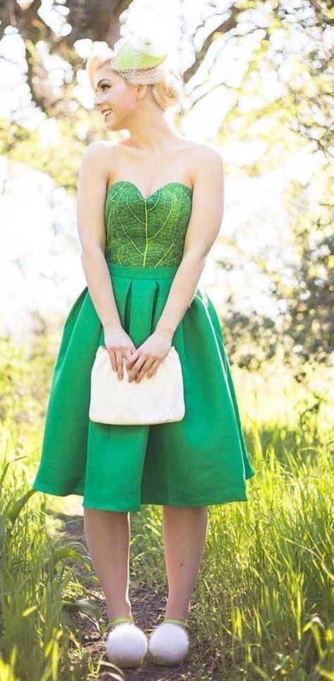 Tinker Bell Disneybound, Tinkerbell Disneybound, Dapper Day Disneyland, Pretty Cosplay, Tinker Bell Cosplay, Disney Park Outfit, Disney Dapper Day, Disneybound Outfits, Disney 2023