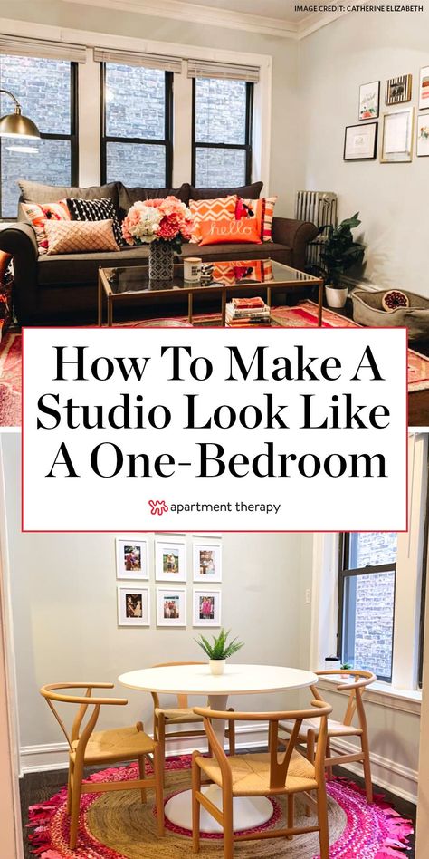 Small Studio Apartment Decorating, Tiny Studio Apartments, One Room Apartment, Studio Layout, Aesthetic Interior Design, Studio Apartment Design, Studio Apartment Living, Apartment Studio, Small Studio Apartment