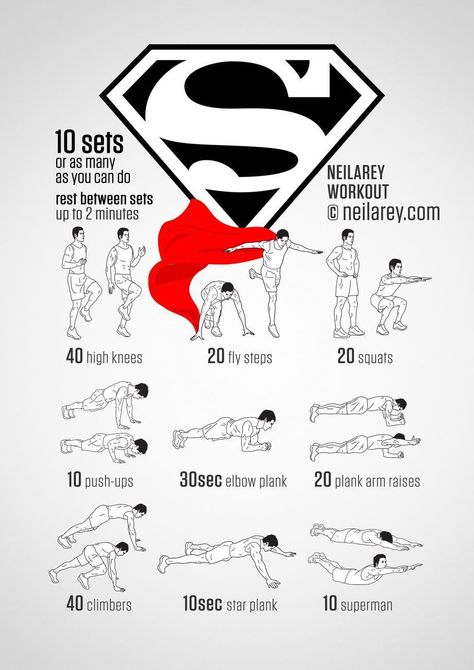 Superman workout Darebee.com Stephen Amell Workout, Neila Rey Workout, Neila Rey, Superman Workout, Hero Workouts, 300 Workout, Exercises To Do At Home, Superhero Workout, Body Weight Training