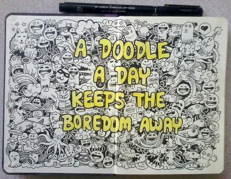 A DOODLE A DAY by kerbyrosanes Free Lettering Worksheets, Doodle A Day, Doodle A, Day In My Life, Sketch Notes, Sketch A Day, Free Lettering, Creative Sketches, Blog Marketing